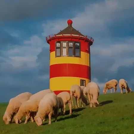 Ferienwohnung-nordsee شقة Krummhörn